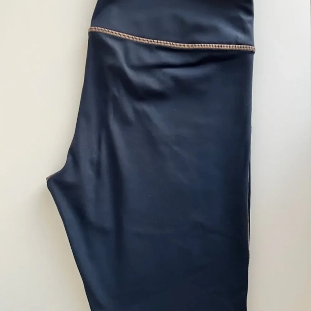 Athleta mid-waist leggings, steel blue, size XS - Picture 2 of 3